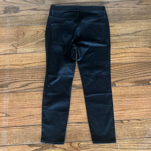 J crew toothpick Black Mid  Rise Jean Size 30P New With Tag - Picture 11 of 12